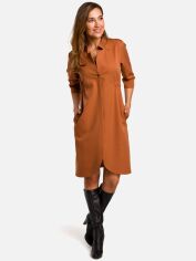Акція на Плаття-сорочка жіноче Stylove S189 91072 M Імбірне від Rozetka