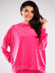 Акція на Світшот жіночий Awama A410 1132538 One Size Рожевий від Rozetka