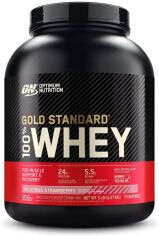 Акція на Optimum Nutrition 100% Whey Gold Standard 2270 g / 73 servings / Strawberry від Stylus