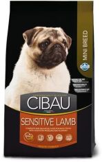 Акція на Сухий корм Farmina Cibau Sensitive Adult Mini для собак дрібних порід з чутливим травленням з ягнятком 2.5 кг (8010276030986) від Y.UA
