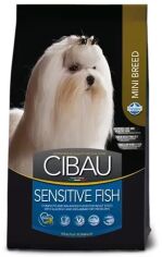 Акция на Сухий корм Farmina Cibau Sensitive Adult Mini для собак дрібних порід із чутливим травленням з рибою 2.5 кг (8010276030962) от Y.UA