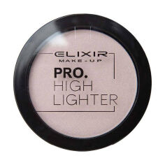 Акция на Компактний хайлайтер для обличчя Elixir Pro. Highlighter 433 Champagne, 12 г от Eva