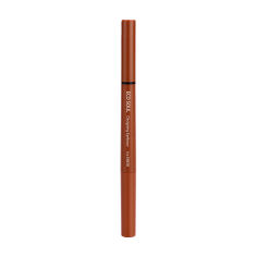 Акция на Олівець для брів 3в1 The Saem Eco Soul Designing Eyebrow 01 Brown, 0.2 г + 0.12 г от Eva