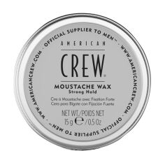 Акция на Віск для вусів сильної фіксації American Crew Official Supplier to Men Moustache Wax Strong Hold, 15 г от Eva