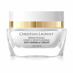 Акція на Освітлювальний зволожувальний крем для обличчя Christian Laurent Luminous Glow Anti-Wrinkle Cream проти зморщок, 50 мл від Eva