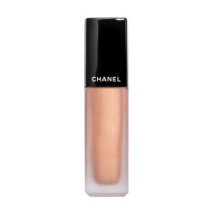 Акція на Рідка матова помада для губ Chanel Rouge Allure Ink 202 Metallic Beige, 6 мл від Eva