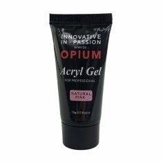 Акція на Акриловий гель для нігтів Innovative In Passion by Opium Acryl Gel, Natural Pink, 15 г від Eva