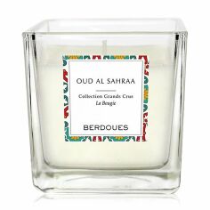 Акція на Ароматична свічка Berdoues Collection Grands Crus Oud Al Sahraa Scented Candle, 180 г від Eva