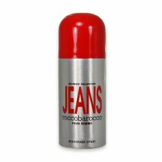 Акція на Парфумований дезодорант-спрей Roccobarocco Jeans чоловічий, 150 мл від Eva