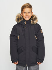Акція на Дитяча зимова куртка-парка для хлопчика Lenne Jarko 23369-042 134 см від Rozetka