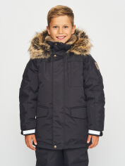 Акция на Дитяча зимова куртка-парка для хлопчика Lenne Janno 23368-042 128 см от Rozetka