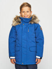 Акція на Дитяча зимова куртка-парка для хлопчика Lenne Janno 23368-670 122 см від Rozetka
