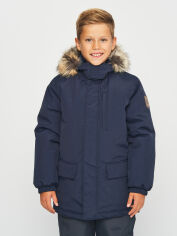 Акция на Дитяча зимова куртка-парка для хлопчика Lenne Snow 23341-229 116 см от Rozetka