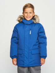 Акція на Дитяча зимова куртка-парка для хлопчика Lenne Snow 23341-670 122 см від Rozetka