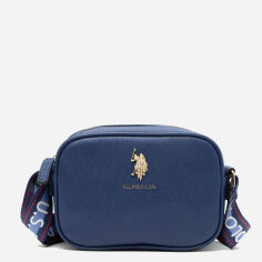 Акція на Сумка крос-боді жіноча U.S.Polo Assn 27A228-AA00A(Navy)_1SZ Темно-синя від Rozetka