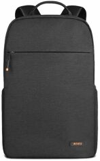 Акція на Wiwu Pilot Backpack Black для MacBook Pro 15-16" від Y.UA