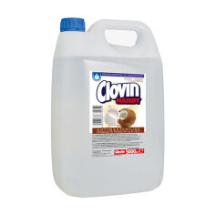 Акція на Рідке мило Clovin Handy Antibacterial Liquid Soap Milk & Coconut Молоко та кокос, 5 л від Eva