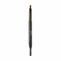 Акція на Олівець для брів Ottie Natural Drawing Auto Eye Brow Pencil, 02 Dark Brown, 0.2 г від Eva