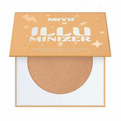 Акція на Пудра-хайлайтер для обличчя та тіла Miyo Illuminizer Highlighting Powder 02 Stilo Light, 7 г від Eva