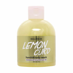 Акція на Зволожувальний гель для рук та тіла Hollyskin Hands&Body Wash Lemon Curd, 300 мл від Eva
