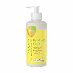 Акція на Органічне рідке мило для рук Sonett Citrus Hand Soap Лимон, 300 мл від Eva