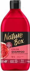 Акція на Шампунь Nature Box для фарбованого волосся з гранатовою олією холодного пресування 385 мл від Rozetka
