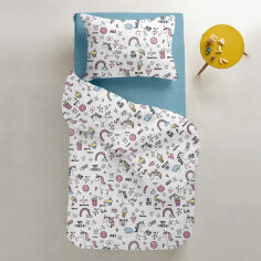 Акция на Комплект подросткового постельного белья Unicon Sweet Sky Подростковый комплект от Podushka