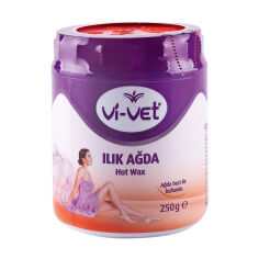 Акція на Гарячий віск для шугарингу Vi-Vet Hot Wax, 250 г від Eva