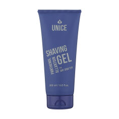 Акция на Чоловічий гель для гоління Unice для всіх типів шкіри, з пантенолом та алантоїном, 200 мл от Eva