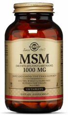Акція на Solgar Msm 1000 mg 120 tab Метилсульфонилметан від Stylus