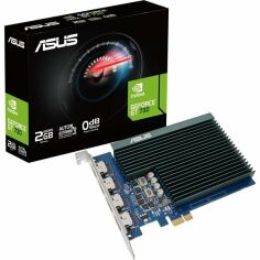 Акція на Видеокарта ASUS GeForce GT 730 2GB GDDR5 Silent loe 4 HDMI GT730-4H-SL-2GD5 від MOYO