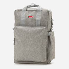 Акція на Рюкзак чоловічий 19.5 л Levi's 796501826 Сірий від Rozetka