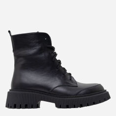 Акція на Жіночі зимові черевики високі ISSA PLUS OB2-154 38 (24.5 см) Чорні від Rozetka