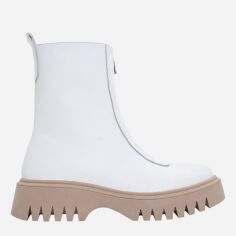 Акція на Жіночі зимові черевики високі ISSA PLUS OB2-129 38 24.5 см Білі від Rozetka