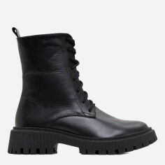 Акция на Жіночі зимові черевики високі ISSA PLUS OB2-137 37 (24 см) Чорні от Rozetka