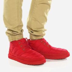 Акція на Чоловічі зимові черевики низькі UGG 206904847 45 (12US) 30 см Червоні від Rozetka
