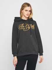 Акція на Худі жіноче Tommy Hilfiger 11217.2 XL Темно-сіре від Rozetka