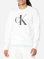 Акція на Світшот чоловічий Calvin Klein 372065592 XXL Білий від Rozetka