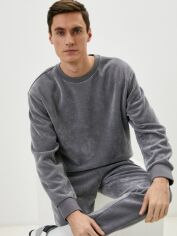 Акція на Світшот чоловічий Calvin Klein 572615637 L Сірий від Rozetka