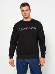 Акция на Світшот Calvin Klein Jeans 11218 L (48) Чорний от Rozetka