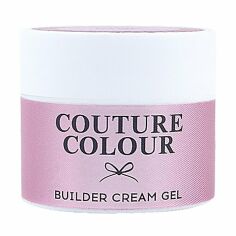 Акція на Крем-гель для нарощування нігтів Couture Colour Builder Cream Gel Peach Cream, 15 мл від Eva