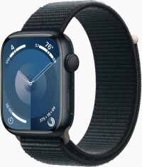 Акция на Apple Watch Series 9 45mm Gps Midnight Aluminum Case with Midnight Sport Loop (MR9C3) от Y.UA