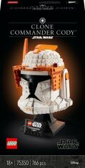 Акция на Конструктор Lego Star Wars Шлем командора клонов Коди 766 детали (75350) от Stylus