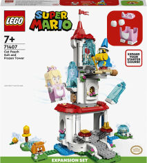 Акция на Конструктор Lego Super Mario Доп. набор Наряд Пич-кошки и Ледяная башня (71407) от Stylus
