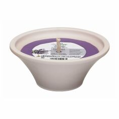 Акция на Ароматична свічка в керамічній чаші Villa Verde Vanilla-Lavender, діаметр 8 см, висота 7.5 см от Eva