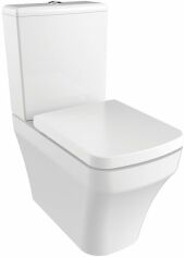 Акція на Унітаз-компакт CREAVIT Solo Rim-Off SO361-11CB00E-0000 + бачок YD.SET.032.02 + сидіння Soft Close KC2003.01.0000E дюропласт від Rozetka