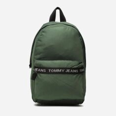 Акція на Рюкзак чоловічий Tommy Hilfiger Tjm Essential Dome Backpack AM0AM11175 Urban Green від Rozetka