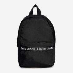 Акция на Рюкзак чоловічий Tommy Hilfiger Tjm Essential Dome Backpack AM0AM11175 Black от Rozetka