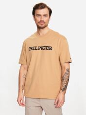 Акция на Футболка Tommy Hilfiger Archive Fit MW0MW31539 L Classic Khaki от Rozetka