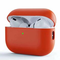 Акция на Чехол для наушников ArmorStandart Silicone Case Orange (ARM64539) for Apple AirPods Pro 2 от Stylus